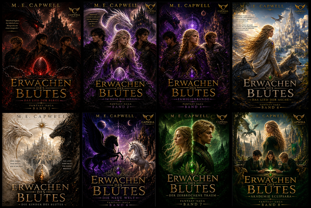 Erwachen des Blutes komplettreihe (Band 1 - 8 + Prequel)