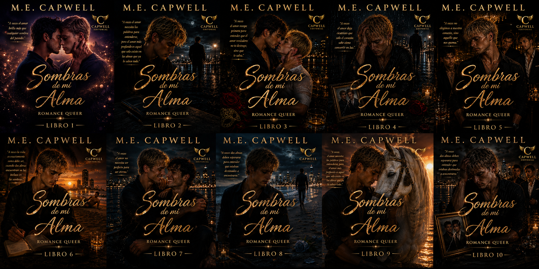 Sombras de mi Alma – Colección Completa (Libros 1–11)